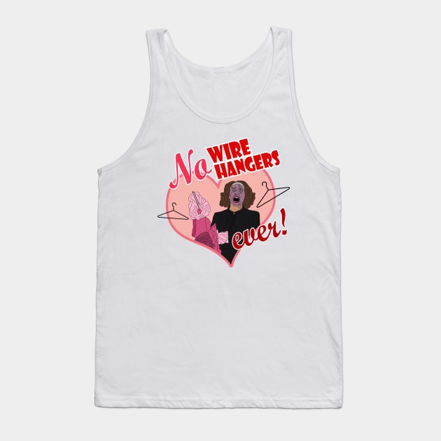 NO WIRE HANGERS Tank Top by SortaFairytale